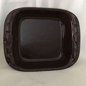 Longaberger Chocolate 8 x 8 casserole